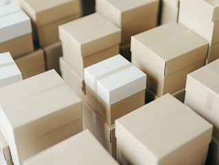 Shipping and Handling: Cardboard Box Storage