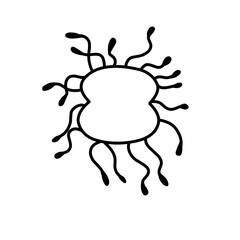 Doodle Bacteria 