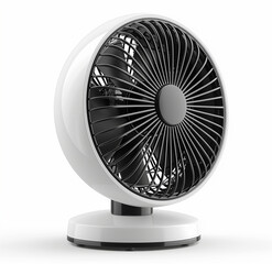 white plastic fan