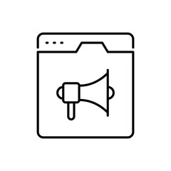 Web Marketing vector icon