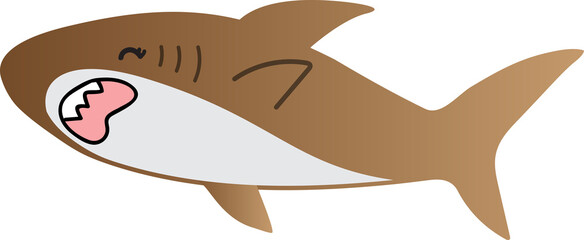 cute shark cartoon acute shark cartoon art, sea animalt, sea animal