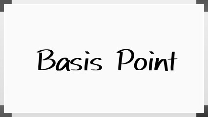 Basis Point のホワイトボード風イラスト