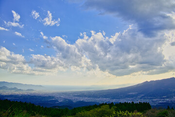 箱根山からの景色