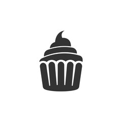 Cake sign icon vector illustration design template