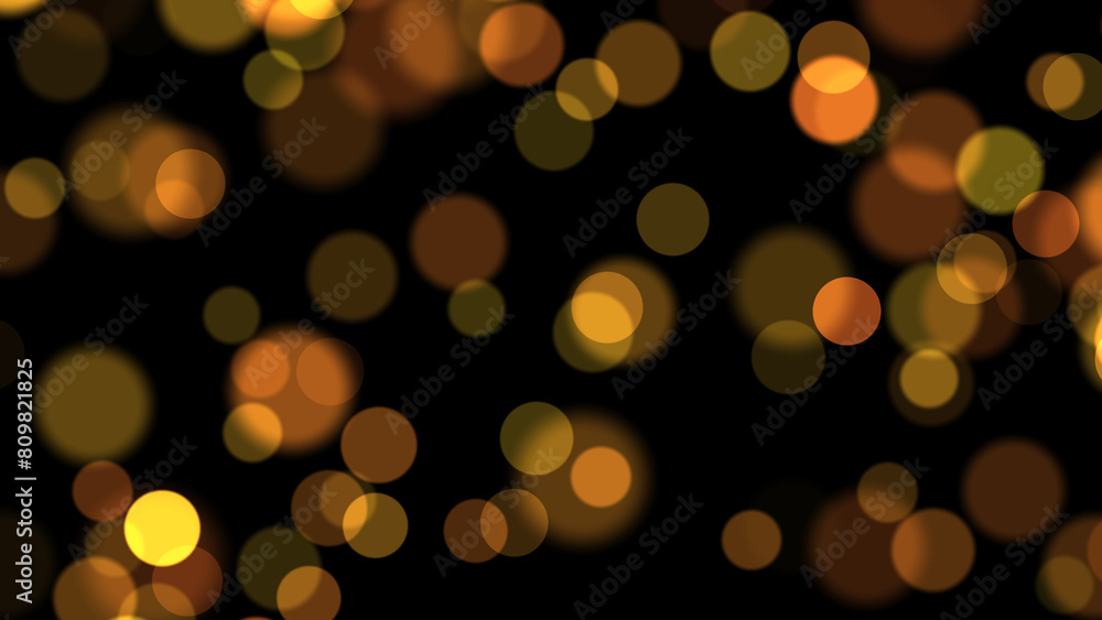 Poster abstract background with bokeh effect