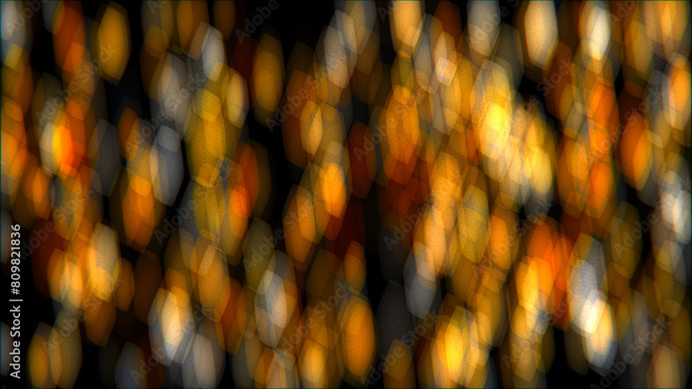 Poster abstract background with bokeh effect