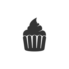 Cake sign icon vector illustration design template