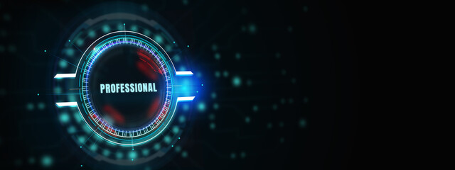 Business Concept. Professional Development. 3d illustration