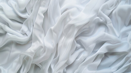 Texture, background, pattern, Silk fabric of white color, abstract folds, Smooth elegant white silk or satin texture,  rippled white silk fabric lines, Luxurious background design

