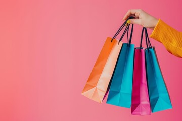 Banner with copy space of brand loyalty programs, crafted in cyber color, fostering repeat customers