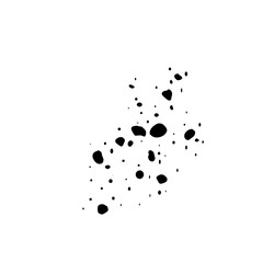 Scattered Ink Spots 