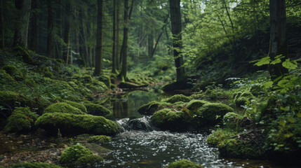 Relaxing nature impression