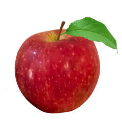 apple isolated on white background