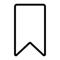 bookmark line icon