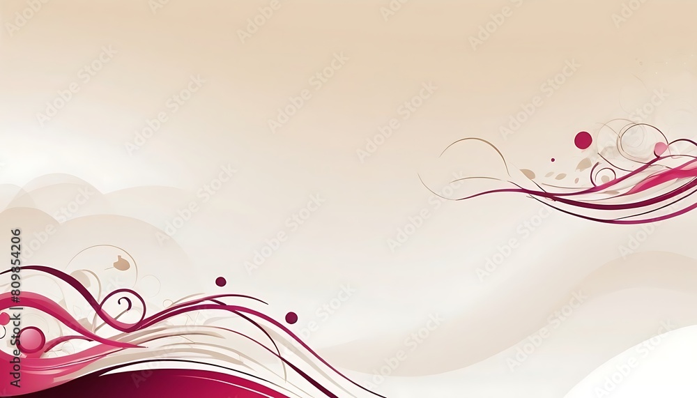 Poster abstract vector wave technological lines background with space of your text.