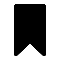 bookmark glyph icon