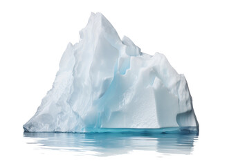 Obraz premium iceberg isolated on transparent background