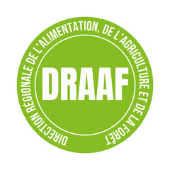 Symbole DRAAF direction régionale de l'alimentation, de l'agriculture et de la forêt