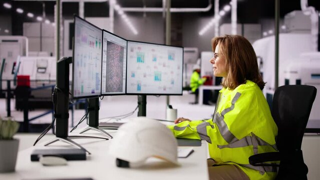 Industrial Data Automation System On Computer