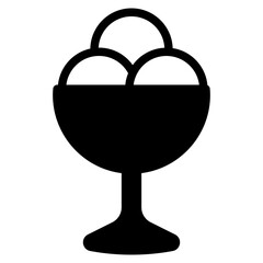 Obraz premium ice cream sundae