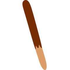 cream stick isolated