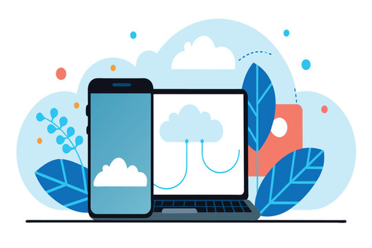 A laptop and a cell phone are stacked on top of each other