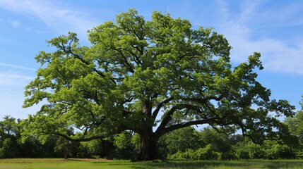 Fototapeta premium A majestic oak tree