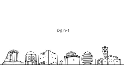 Fototapeta premium Sights of Cyprus