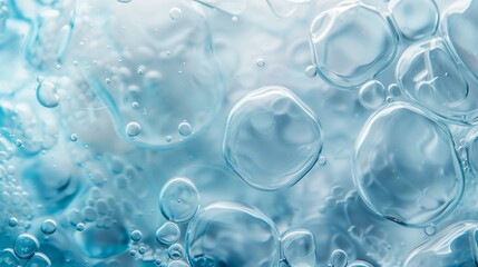 texture abstract bubbles light blue white 