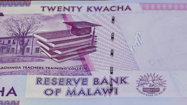 20 Malawian kwacha national currency money legal tender banknote bill 1