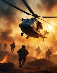helicopter, flying, military, aircraft, flight, air, 