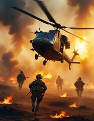 helicopter, flying, military, aircraft, flight, air, 