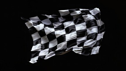 Is this the kind of visual you’re imagining, or were you hoping for something else with the checkered flag