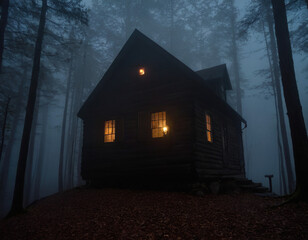 The Cabin in the Woods -  A Cabin's Dark Invitation,