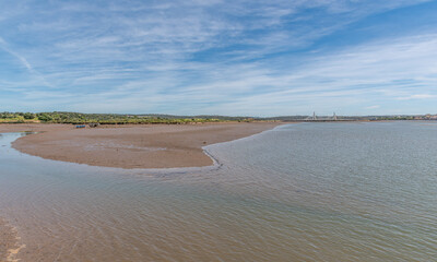 Arade River Bed in Portimao, Algarve , Portugal