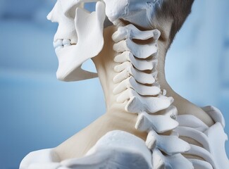 3d rendered medically accurate illustration of the cervical spine