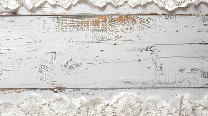 Digital wood grain and lace poster web page PPT background