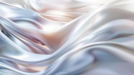 Soft white satin texture, perfect for luxurious background or elegant fabric presentations