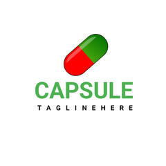 Capsule company logo gracias design 