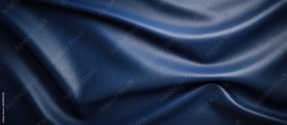 Fototapete the navy leather texture provides an intriguing and luxurious visual experience with its smooth surf