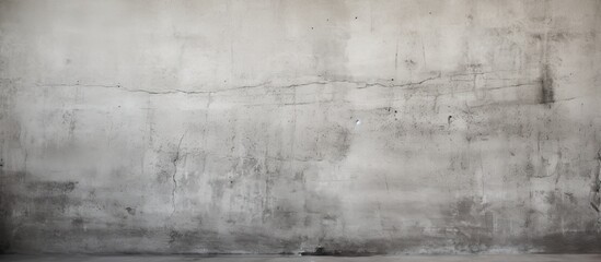Obraz premium The weathered gray cement wall serves as a textured background featuring ample copy space for text