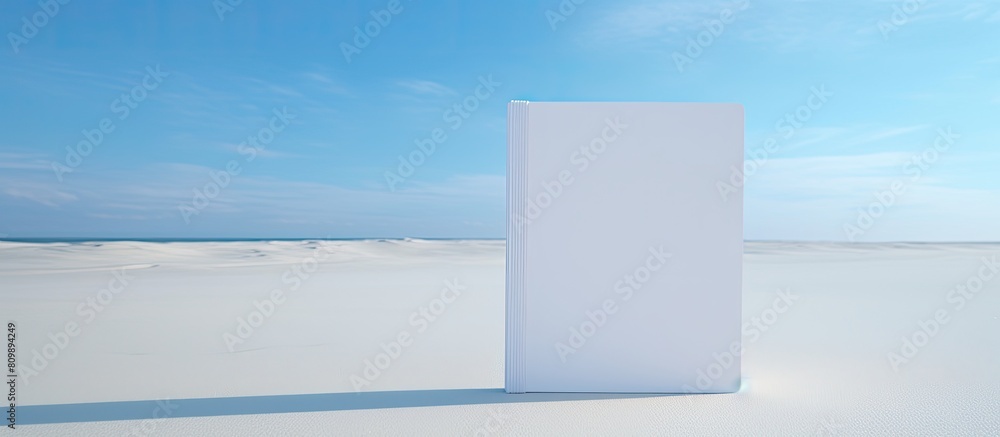 Poster copy space image featuring a notepad