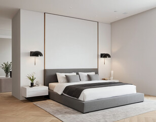 modern bedroom interior