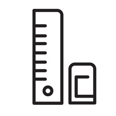 Education Elementary School Line Icon