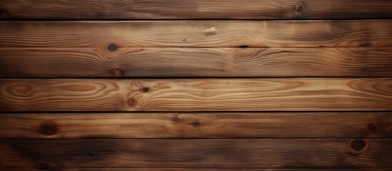 Fototapeta premium The image features a wooden background with sufficient space for adding text or other graphics. Creative banner. Copyspace image
