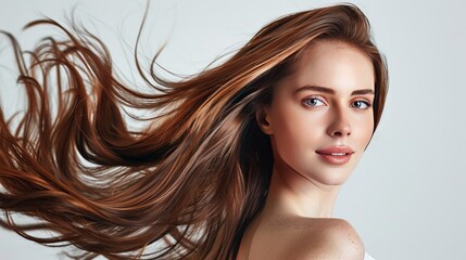 Nourish your hair with shampoo or serum to repair damaged hair follicles.