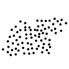 Black Abstract Dots