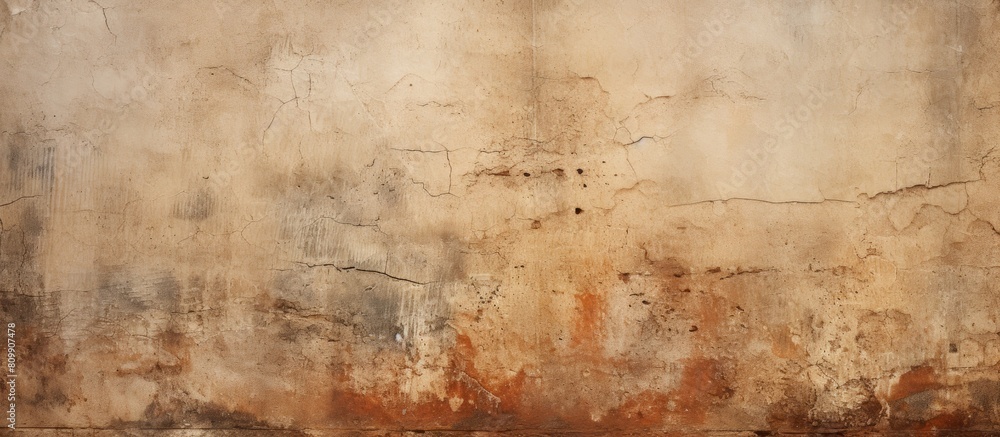 Poster a weathered and dirty wall in closeup with ample copy space for images