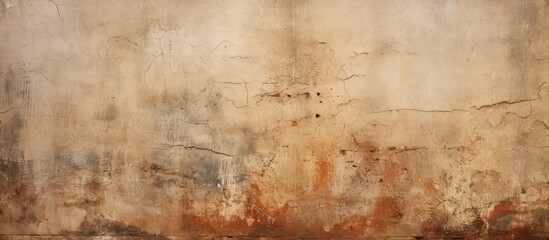 Fototapeta premium A weathered and dirty wall in closeup with ample copy space for images