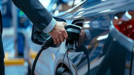 filling the gas tank